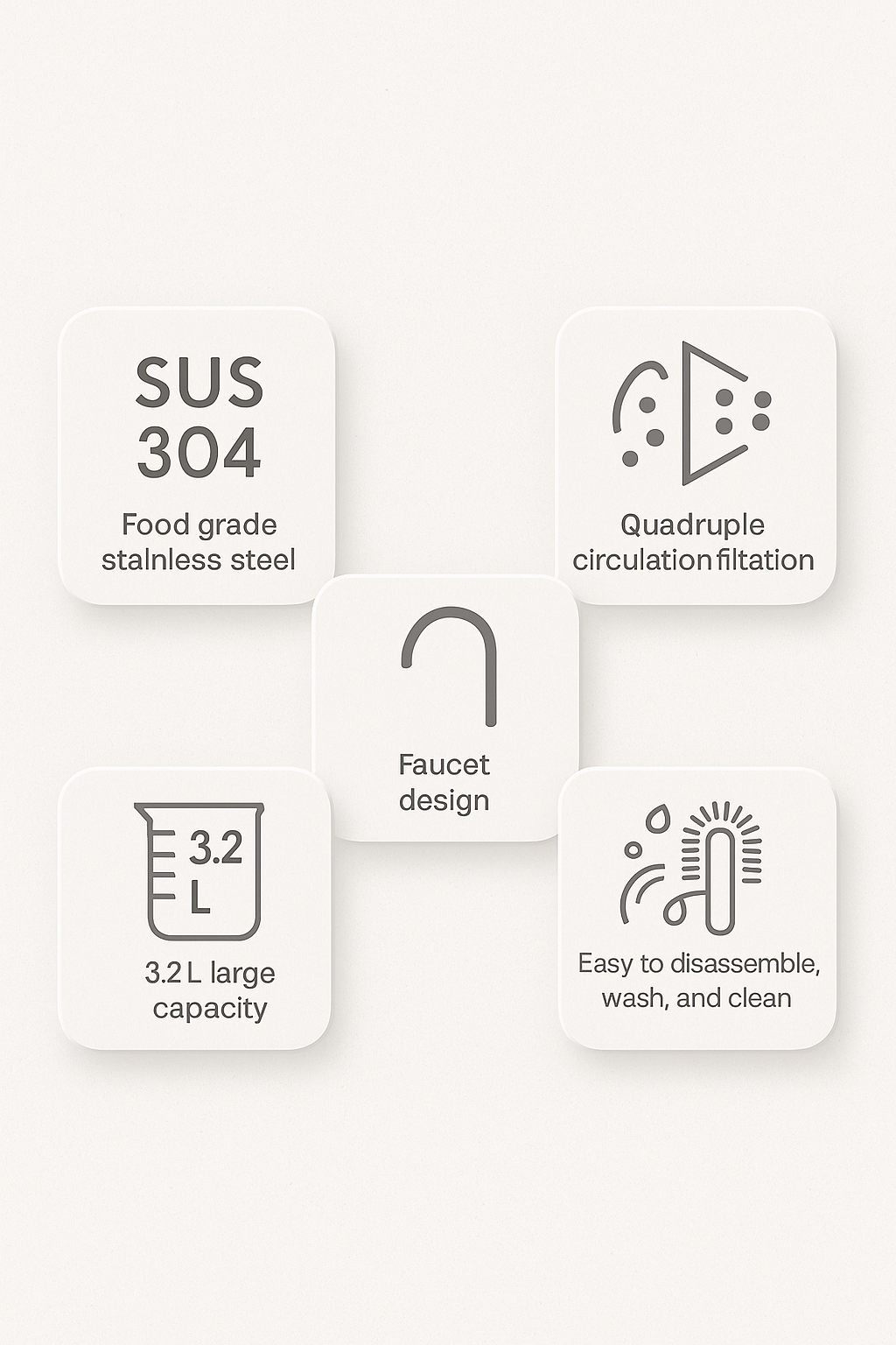 Velyntiq Arcflow Fountain